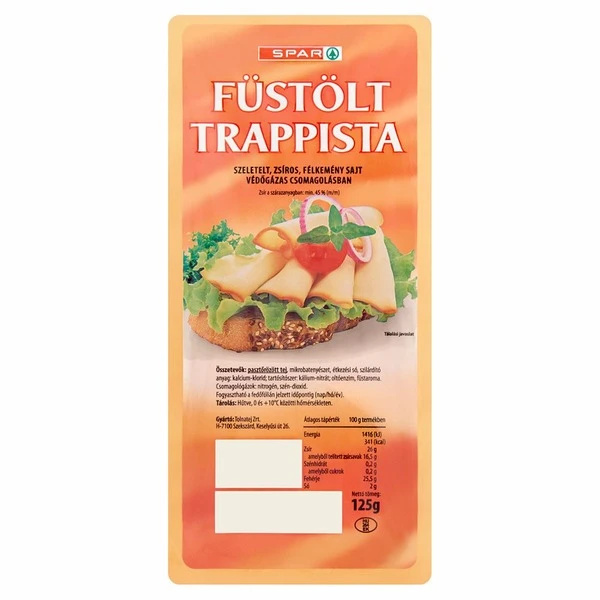 SPAR FÜST.TRAPPISTA SZELET125G