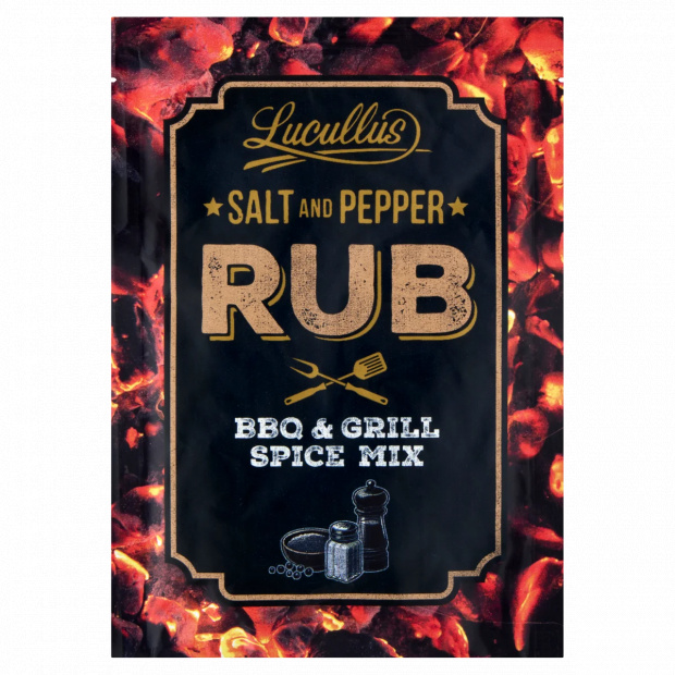 Lucullus Rub tengeri só-tört feketebors fűszerkeverék 30 g
