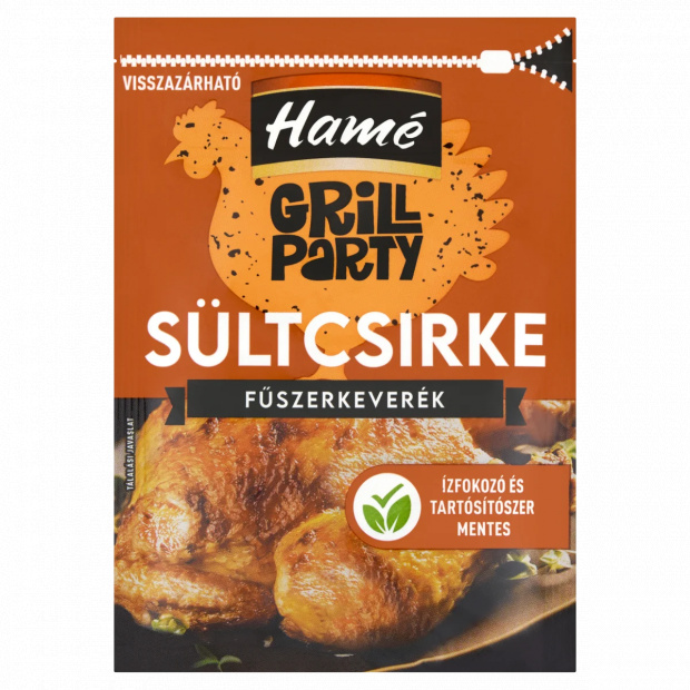 Hamé Grill Party sültcsirke fűszerkeverék 25 g Hamé Grill Party sültcsirke fűszerkeverék 25 g
