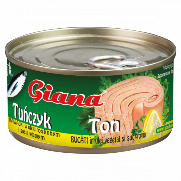Giana tonhaldarabok növényi olajban és sós lében 170 g