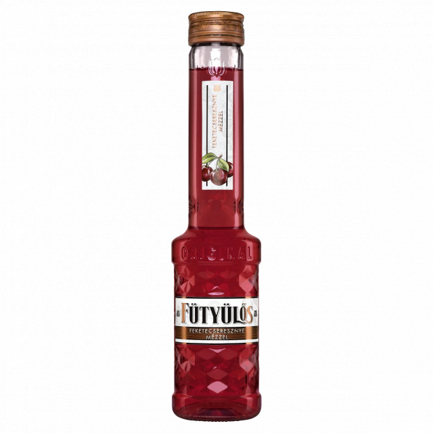 Fütyülős feketecseresznye mézzel ízű likőr 22,5% 0,5 l