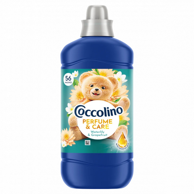 Coccolino Perfume & Care Waterlily & Grapefruit öblítőkoncentrátum 56 mosás 1288 ml
