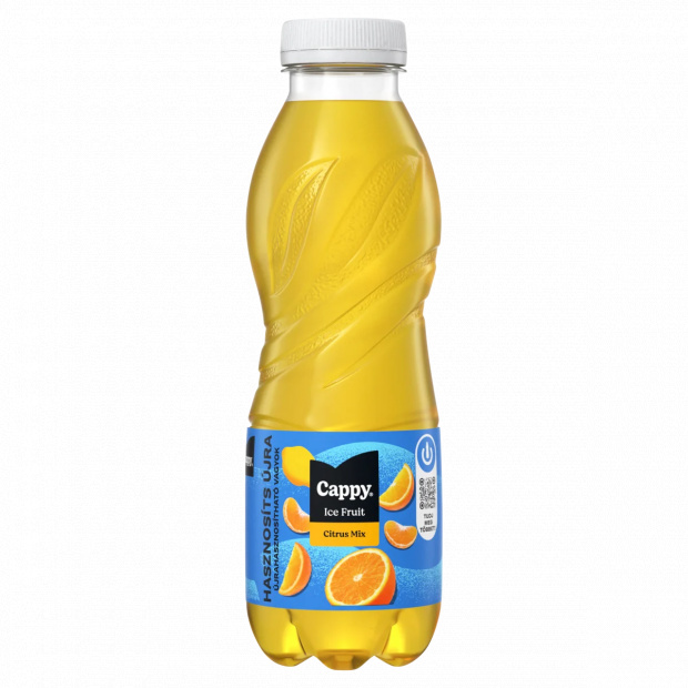 Cappy Ice Fruit Citrus Mix szénsavmentes citrusos ízű üdítőital cukorral és édesítőszerekkel 500 ml