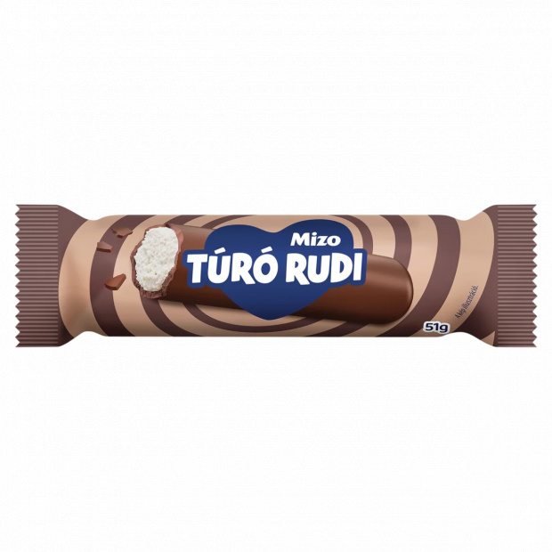 Mizo Túró Rudi natúr túródesszert kakaós bevonattal 51 g