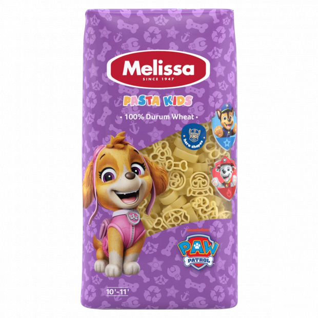 Melissa Paw Patrol Pasta Kids durum semonlinából készült tészta 400 g