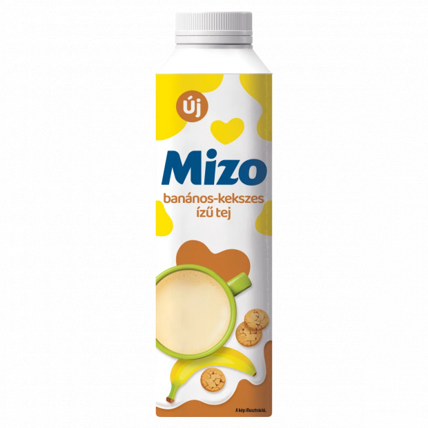 Mizo banános-kekszes ízű tej 450 ml