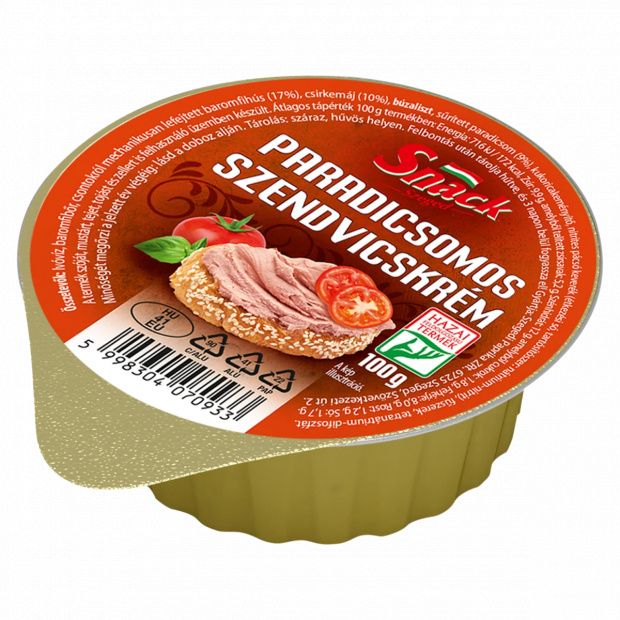 Snack paradicsomos szendvicskrém 100 g