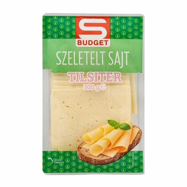 S-BUDGET TILSITER SZ.SAJT 300G