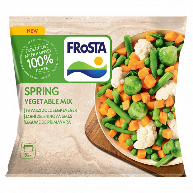FRoSTA gyorsfagyasztott tavaszi zöldségkeverék 400 g