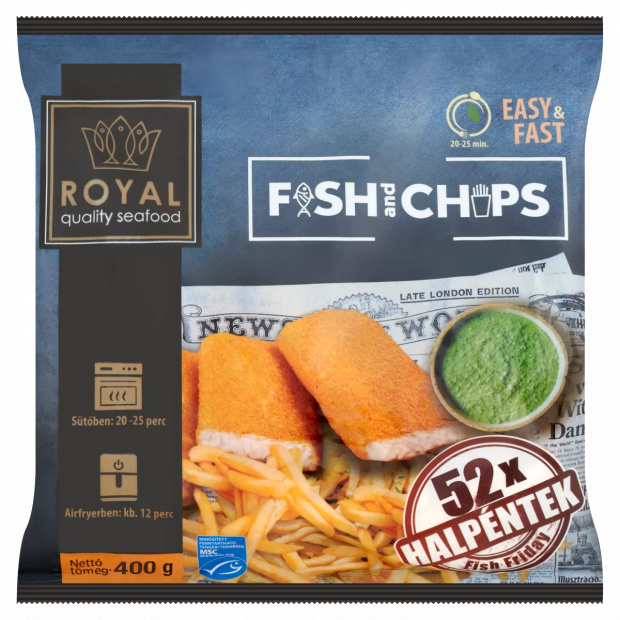 Royal Fish & Chips 400 g Royal Fish & Chips 400 g