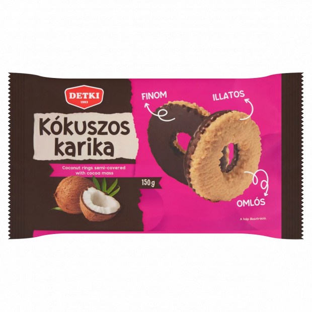 Detki kókuszos karika 150 g