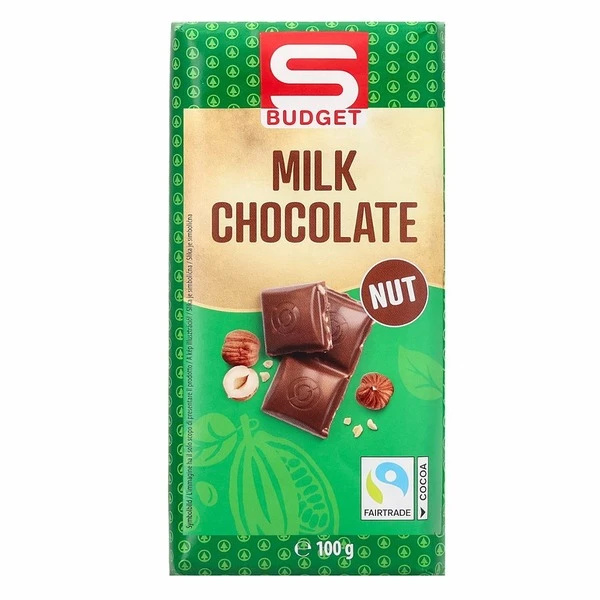 S-BUDGET TÁBLÁS CSOKOLÁDÉ 100G