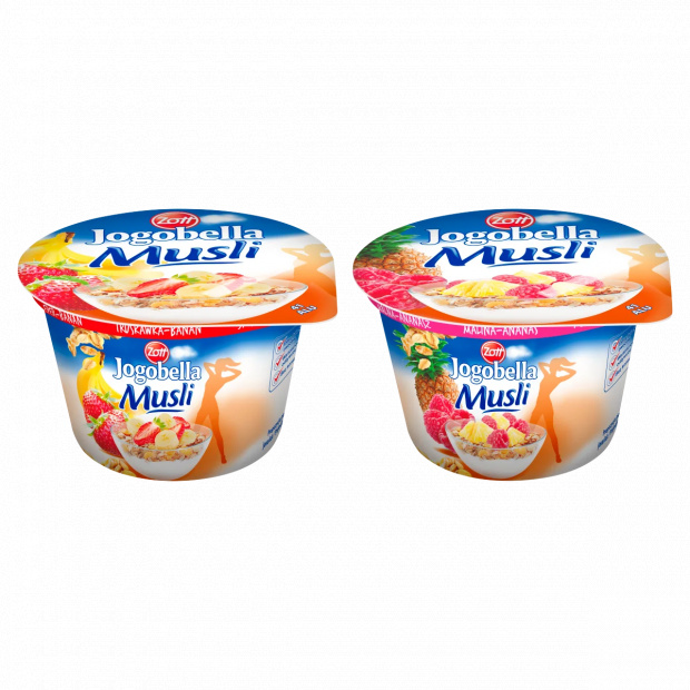 Zott Jogobella Musli élőflórás joghurt müzlivel 200 g