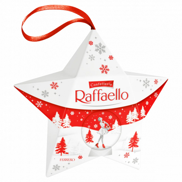 Raffaello Csillag ropogós ostyakülönlegesség belsejében egész szem mandulával 40 g