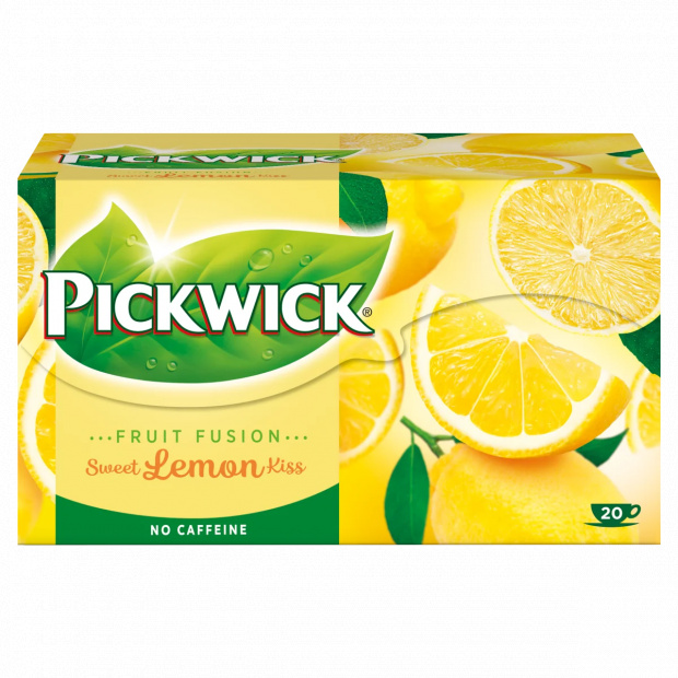 Pickwick Sweet Lemon Kiss citromízű gyümölcstea citromhéjjal 20 filter 40 g