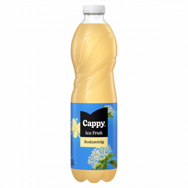 Cappy Ice Fruit szénsavmentes bodzavirágízű ital cukorral és édesítőszerekkel 1,5 l
