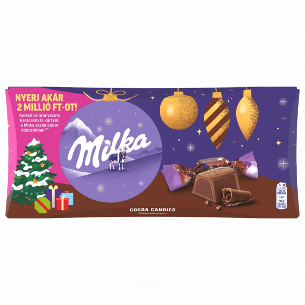 Milka kakaókrémes szaloncukor 255g