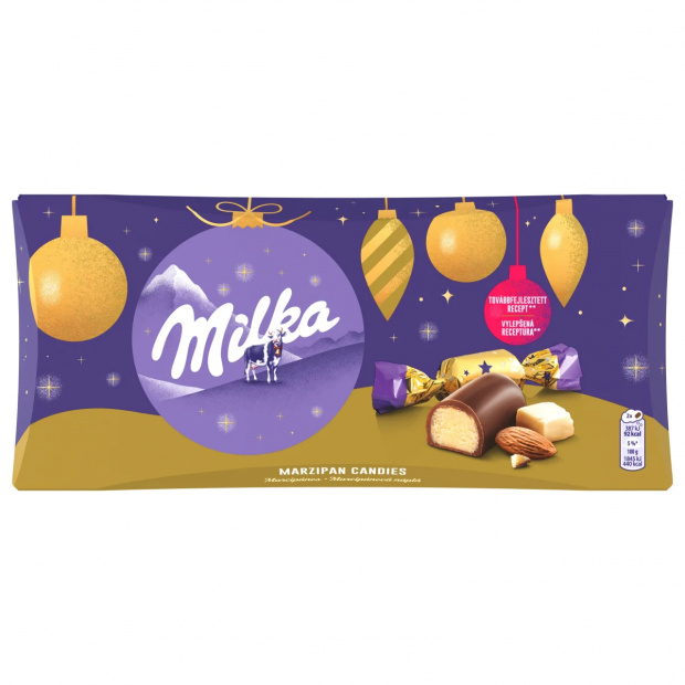 Milka marcipánízű szaloncukor 255g
