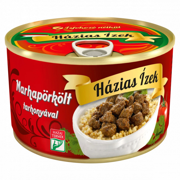 Házias Ízek marhapörkölt tarhonyával 400 g