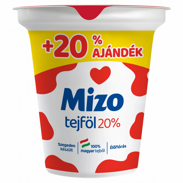 Mizo tejföl 20% 400 g