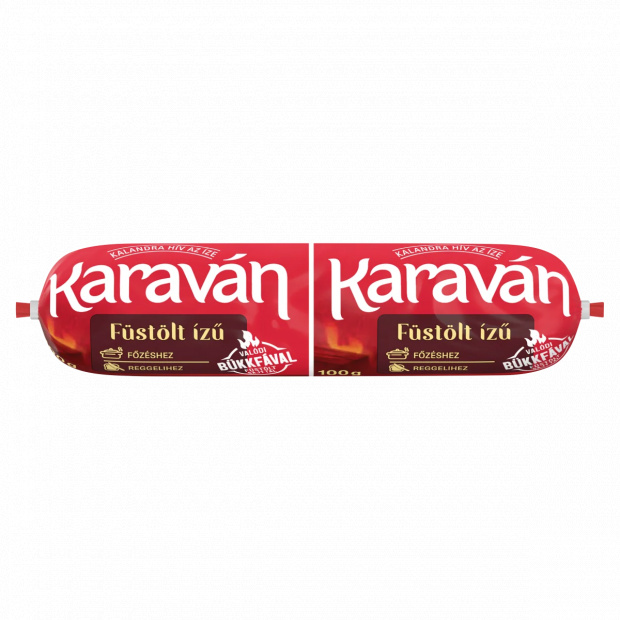 Karaván natúr, füstölt ízű, kenhető, zsíros, ömlesztett sajt 100 g