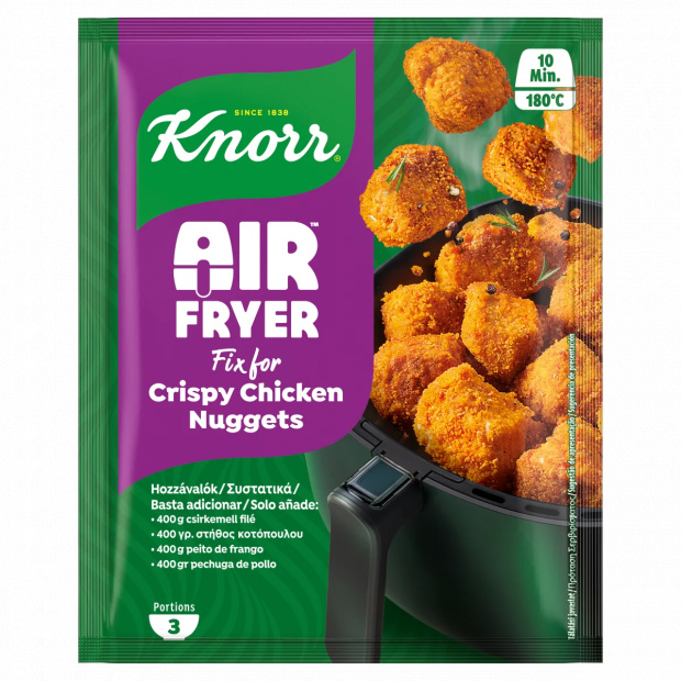 Knorr Air Fryer Chicken Nuggets panírbunda alap 60 g