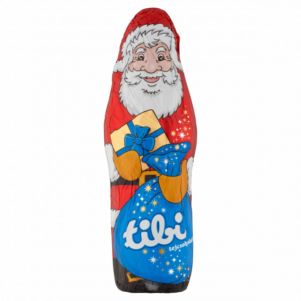Tibi Mikulás tejcsokoládé figura 100 g Tibi Mikulás tejcsokoládé figura 100 g