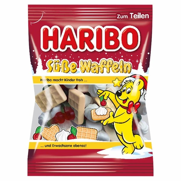 HARIBO SÜSSE WAFFELN 175G HARIBO SÜSSE WAFFELN 175G