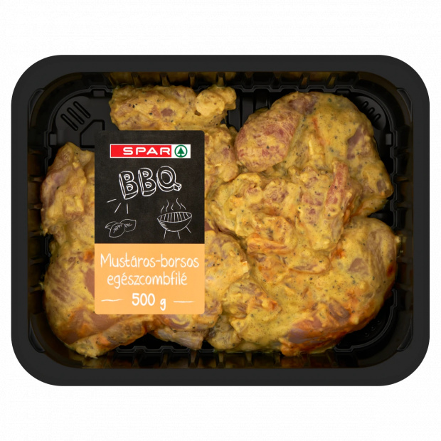 SPAR mustáros-borsos csirke egészcombfilé 500 g