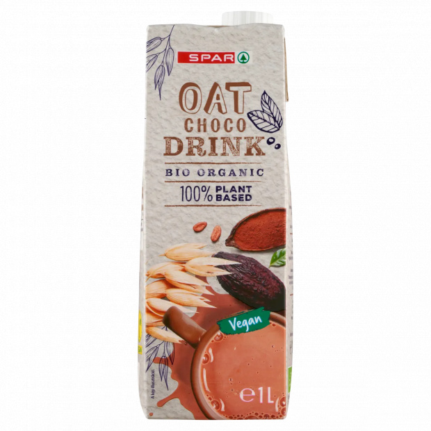 SPAR bio kakaós zabital 1 l 
