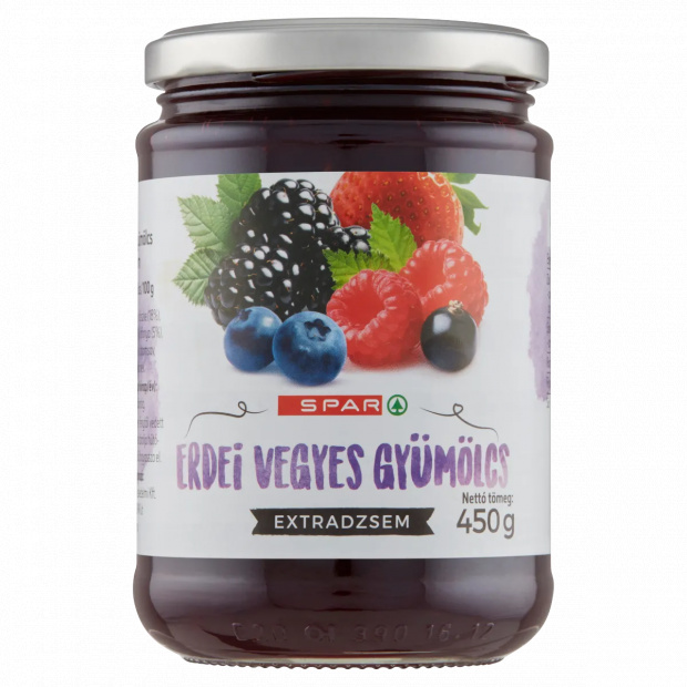 SPAR erdei vegyes gyümölcs extradzsem 450 g