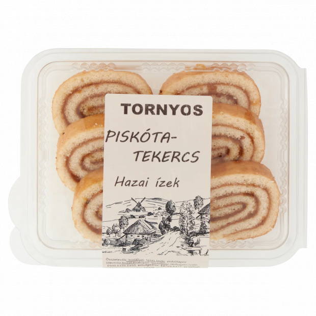 Tornyos piskótatekercs 150 g