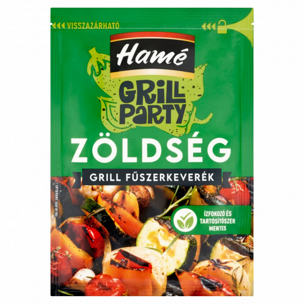 Hamé Grill Party zöldség grill fűszerkeverék 25 g