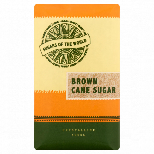 Sugars of the World barna nád kristálycukor 1000 g