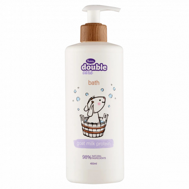 Violeta Double Care fürdő kecsketej fehérjével 400 ml