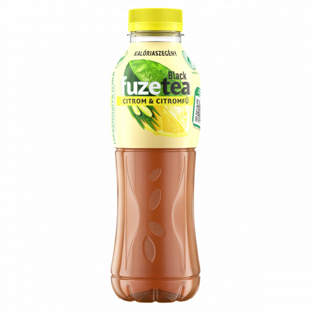 FuzeTea szénsavmentes citrom- és citromfűízű üdítőital fekete tea kivonattal 500 ml