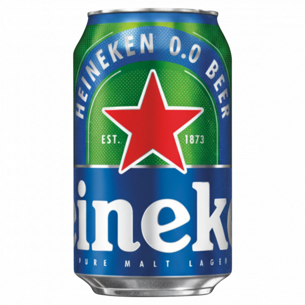 Heineken 0.0 alkoholmentes világos sör 0,0% 0,33 l