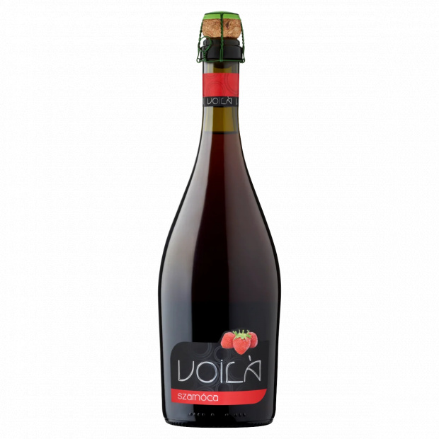Voilá szamóca ízesített boralapú koktél 6,5% 0,75 l