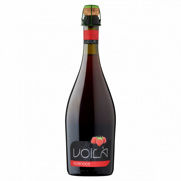 Voilá szamóca ízesített boralapú koktél 6,5% 0,75 l Voilá szamóca ízesített boralapú koktél 6,5% 0,75 l