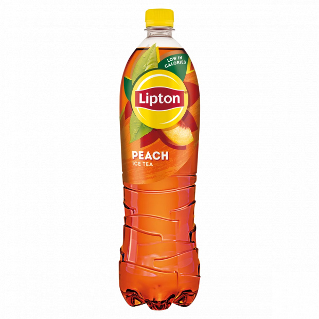 Lipton Ice Tea csökkentett energiatartalmú, őszibarack ízű szénsavmentes üdítőital 1,5 l