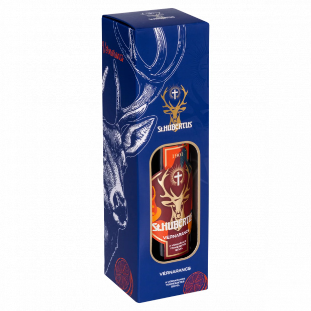 St. Hubertus Vérnarancs gyógynövénylikőr 32% 0,5 l