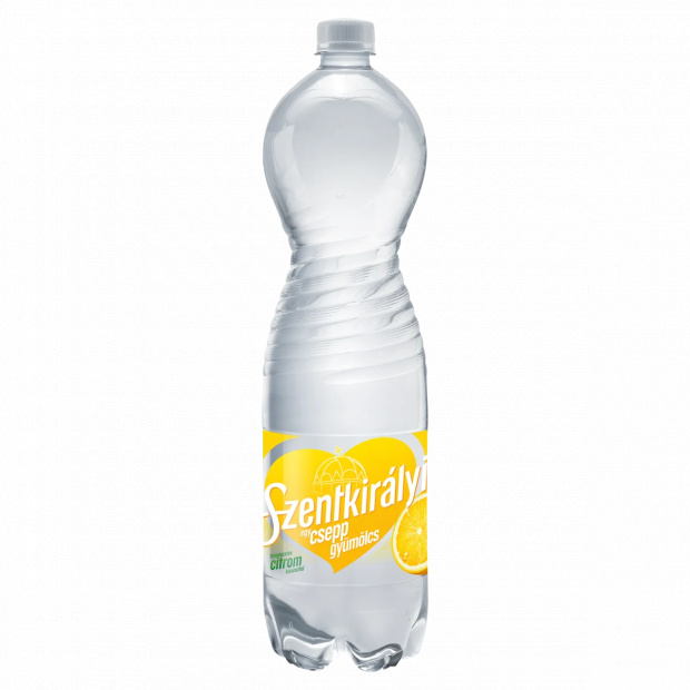 Szentkirályi Egy csepp gyümölcs citrom ízű szén-dioxiddal enyhén dúsított ital 1500 ml Szentkirályi Egy csepp gyümölcs citrom ízű szén-dioxiddal enyhén dúsított ital 1500 ml