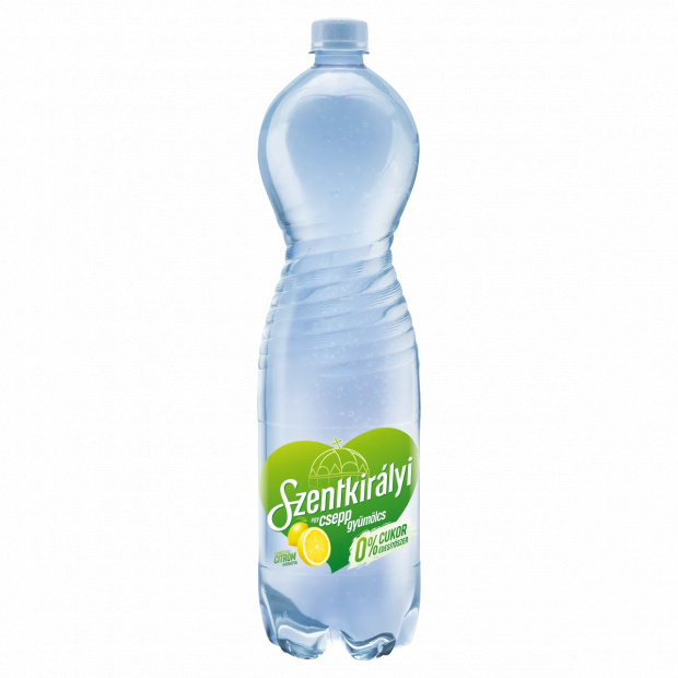 Szentkirályi Egy csepp gyümölcs citrom ízű szén-dioxiddal enyhén dúsított ital 1500 ml