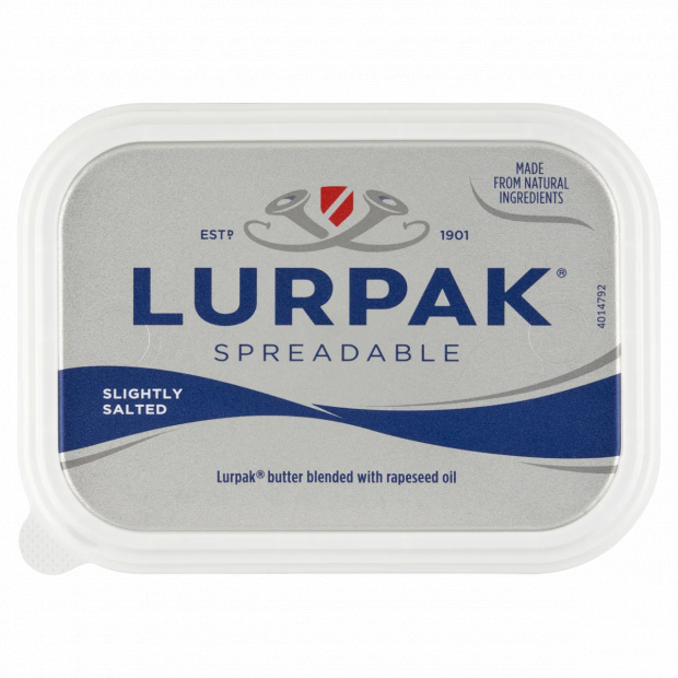 Lurpak enyhén sózott kenhető keverék készítmény 200 g
