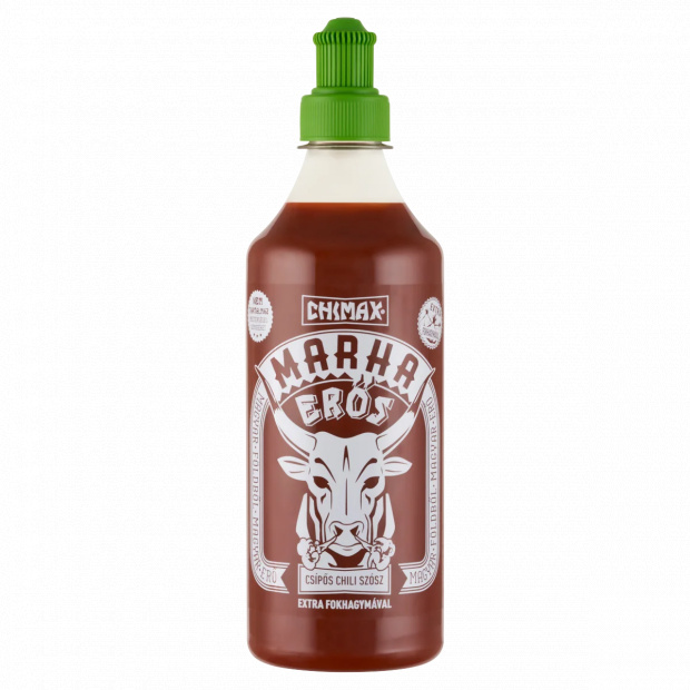 Chimax Marha Erős csípős chili szósz extra fokhagymával 500 ml Chimax Marha Erős csípős chili szósz extra fokhagymával 500 ml