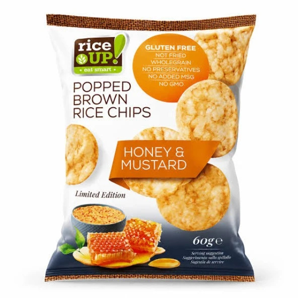 RICE UP CHIPS MÉZES MUSTÁROS