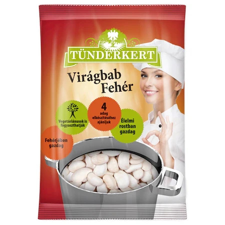 TÜNDÉRKERT VIRÁGBAB FEHÉR