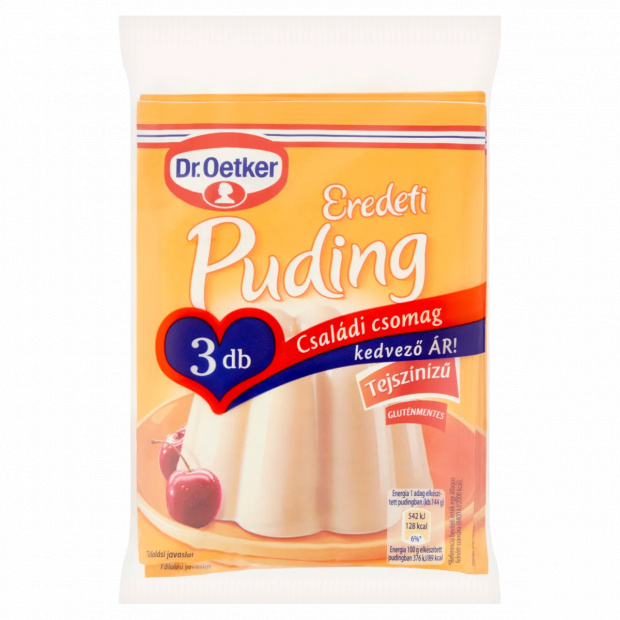 Dr. Oetker Eredeti Puding tejszínízű pudingpor 3 x 40 g Dr. Oetker Eredeti Puding tejszínízű pudingpor 3 x 40 g