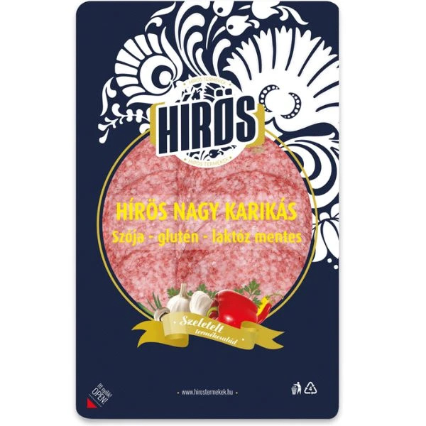 HÍRÖS NAGYKARIKÁS SZALÁMI