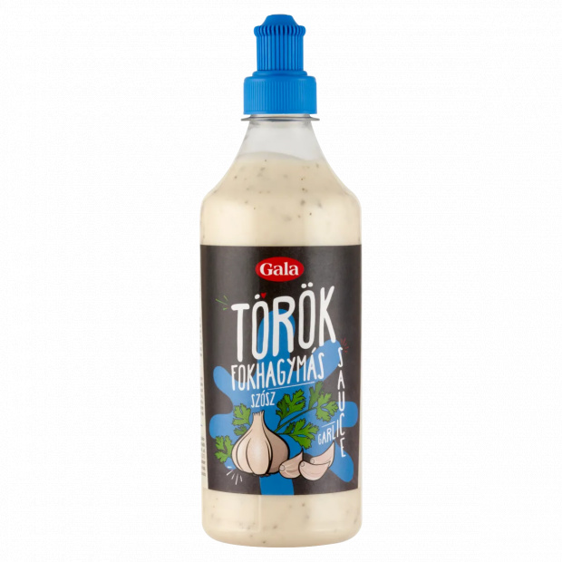 Gala török fokhagymás szósz 520 g